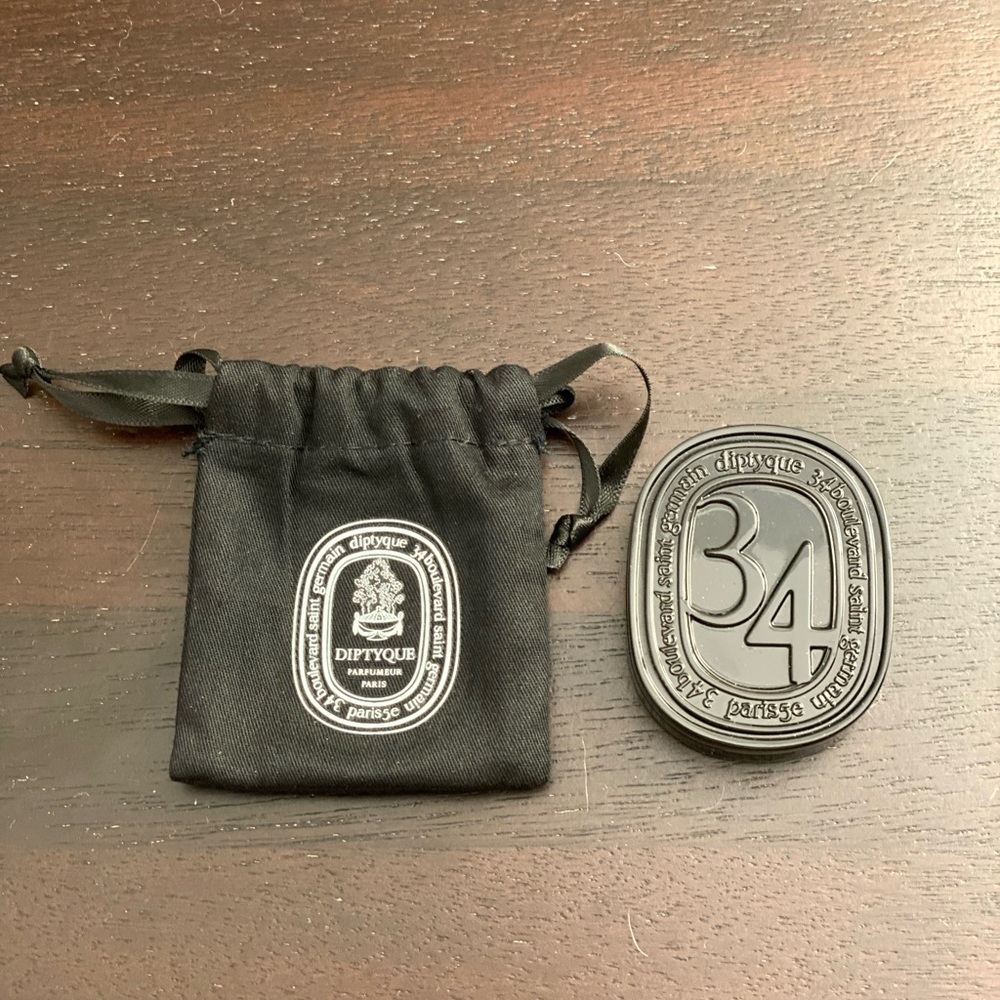 Diptyque 34 Boulevard Saint Germain solid perfume , used 2 times